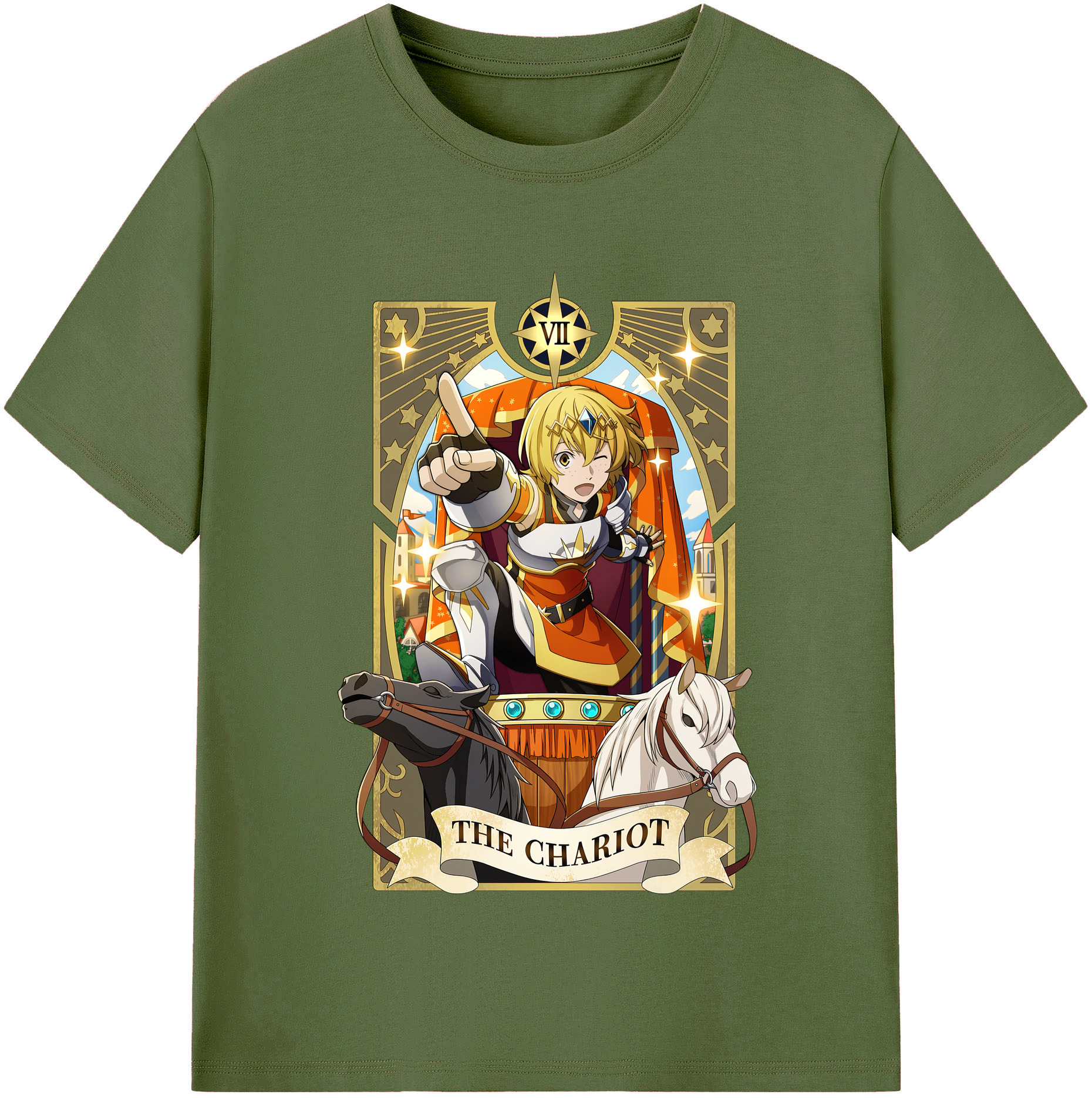 （画像用） 文豪ストレイドッグス Bungo Stray Dogs 綿100％半袖Tシャツ（フロントプリント）